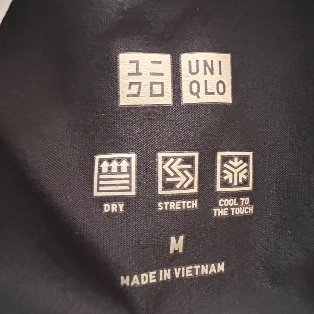 Uniqlo Ultra Stretch Active Joggers Navy Blue Women Medium Quick Dry Pants - Picture 5 of 7